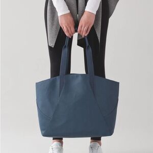 Lululemon Athletica Navy Tote Bag